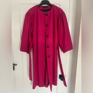 Zara Vibrant Pink Coat